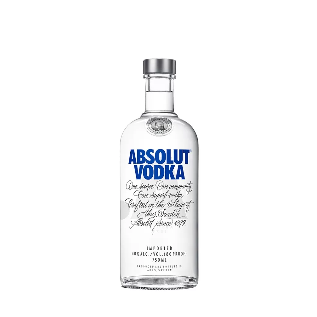 Vodka Absolut Azul 750ml.